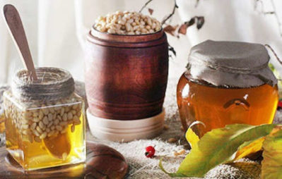 мед с кедровыми орехами